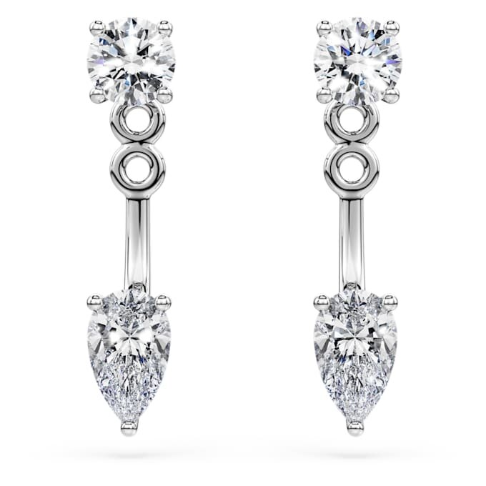 Pendientes «Galaxy» con diamantes cultivados en laboratorio, 0,82 quilates en total, formas variadas, plata de ley Pendientes «Galaxy» con diamantes cultivados en laboratorio, 0,82 quilates en total, formas variadas, plata de ley