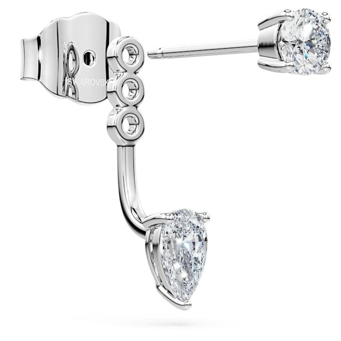 Pendientes «Galaxy» con diamantes cultivados en laboratorio, 0,82 quilates en total, formas variadas, plata de ley Pendientes «Galaxy» con diamantes cultivados en laboratorio, 0,82 quilates en total, formas variadas, plata de ley