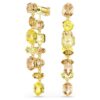 Pendientes Gema Drop: diseño asimétrico, cortes mixtos, largos, amarillos, chapados en tono dorado Pendientes Gema Drop: diseño asimétrico, cortes mixtos, largos, amarillos, chapados en tono dorado