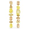 Pendientes Gema Drop: diseño asimétrico, cortes mixtos, largos, amarillos, chapados en tono dorado Pendientes Gema Drop: diseño asimétrico, cortes mixtos, largos, amarillos, chapados en tono dorado