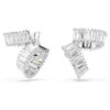 Pendientes tipo «ear cuff» de Ariana Grande X Swarovski con corte baguette, blancos y chapados en rodio Pendientes tipo «ear cuff» de Ariana Grande X Swarovski con corte baguette, blancos y chapados en rodio