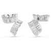Pendientes tipo «ear cuff» de Ariana Grande X Swarovski con corte baguette, blancos y chapados en rodio Pendientes tipo «ear cuff» de Ariana Grande X Swarovski con corte baguette, blancos y chapados en rodio