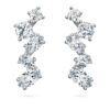 Pendientes tipo «ear cuff» Galaxy con diamantes cultivados en laboratorio, 1,25 quilates en total, formas variadas, oro blanco de 14 quilates Pendientes tipo «ear cuff» Galaxy con diamantes cultivados en laboratorio, 1,25 quilates en total, formas variadas, oro blanco de 14 quilates