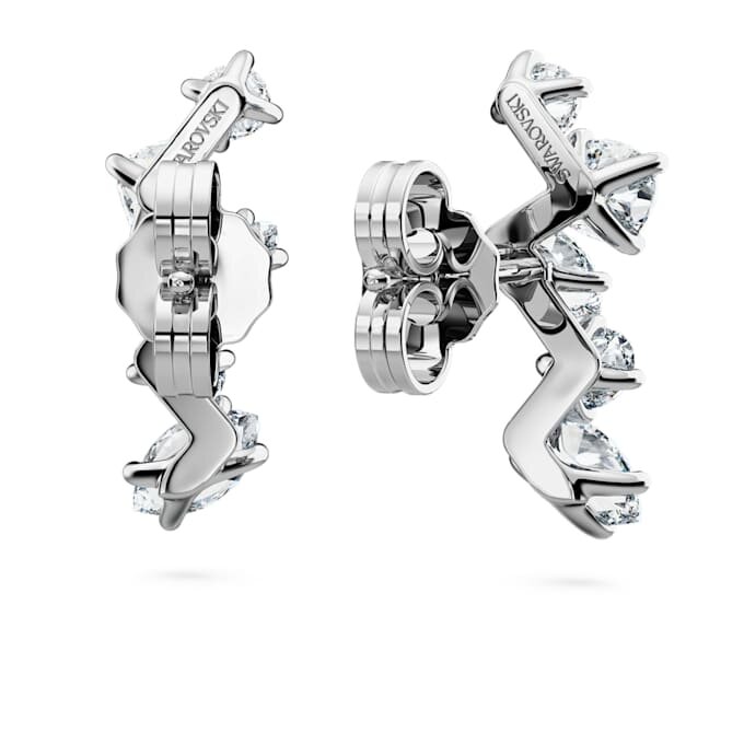 Pendientes tipo «ear cuff» Galaxy con diamantes cultivados en laboratorio, 1,25 quilates en total, formas variadas, oro blanco de 14 quilates Pendientes tipo «ear cuff» Galaxy con diamantes cultivados en laboratorio, 1,25 quilates en total, formas variadas, oro blanco de 14 quilates