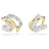 Pendientes tipo «ear cuff» Hyperbola con cortes variados, blancos, acabado en metales mixtos Pendientes tipo «ear cuff» Hyperbola con cortes variados, blancos, acabado en metales mixtos