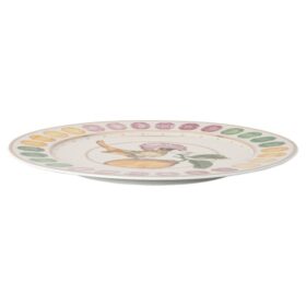 Plato de servicio Idyllia de porcelana, motivo «Crystal Print», «Flycatcher», multicolor