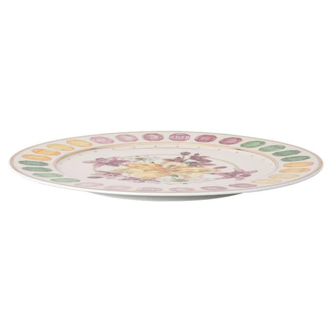 Plato de servicio Idyllia de porcelana, motivo Crystal Print, ramo de flores, multicolor Plato de servicio Idyllia de porcelana, motivo Crystal Print, ramo de flores, multicolor