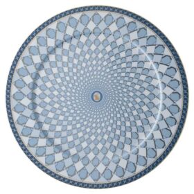 Plato de servicio Signum de porcelana, grande, azul Plato de servicio Signum de porcelana, grande, azul