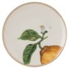 Plato Idyllia de porcelana, motivo impreso en cristal, limón, beige Plato Idyllia de porcelana, motivo impreso en cristal, limón, beige