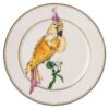 Plato para pan Idyllia de porcelana, motivo «Crystal Print», cacatúa, multicolor Plato para pan Idyllia de porcelana, motivo «Crystal Print», cacatúa, multicolor