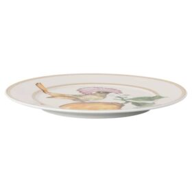 Plato para pan Idyllia de porcelana, motivo «Crystal Print», papamoscas, multicolor