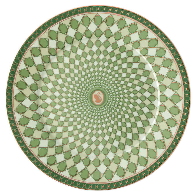 Plato para pan Signum de porcelana, verde Plato para pan Signum de porcelana, verde