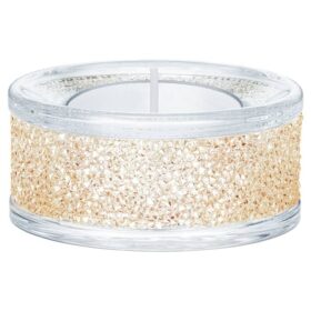 Portavelas Shimmer en tono dorado