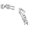 Pulseras Ariana Grande x Swarovski con cortes variados, corazones, blanca, chapada en rodio Pulseras Ariana Grande x Swarovski con cortes variados, corazones, blanca, chapada en rodio
