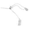 Pulseras Ariana Grande X Swarovski con cortes variados, multicolor, chapada en rodio