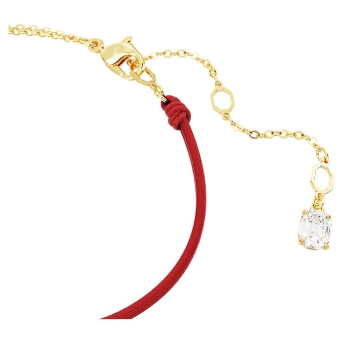 Pulseras de serpiente con perlas de cristal, cortes variados, Año de la Serpiente, rojo, chapado en tono dorado Pulseras de serpiente con perlas de cristal, cortes variados, Año de la Serpiente, rojo, chapado en tono dorado