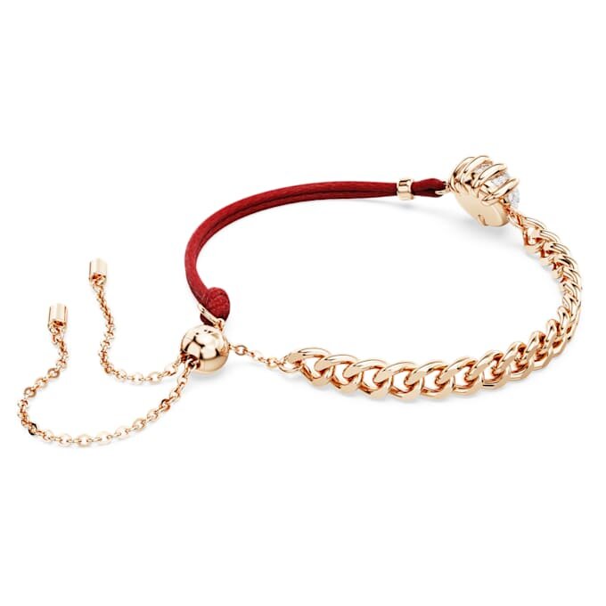 Pulseras «Dragón y Fénix» «Garra de dragón», rojo, acabado en metales mixtos Pulseras «Dragón y Fénix» «Garra de dragón», rojo, acabado en metales mixtos
