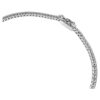 Pulseras «Eternity Tennis» con diamantes cultivados en laboratorio, 1,5 ct en total, forma redonda, oro blanco de 14K Pulseras «Eternity Tennis» con diamantes cultivados en laboratorio, 1,5 ct en total, forma redonda, oro blanco de 14K