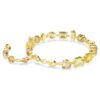 Pulseras Gema con cortes variados, amarilla, chapada en tono dorado Pulseras Gema con cortes variados, amarilla, chapada en tono dorado