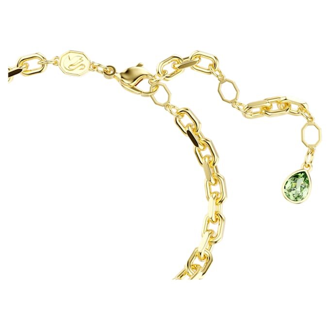 Pulseras Idyllia con cortes variados, flor, multicolor, chapada en tono dorado Pulseras Idyllia con cortes variados, flor, multicolor, chapada en tono dorado