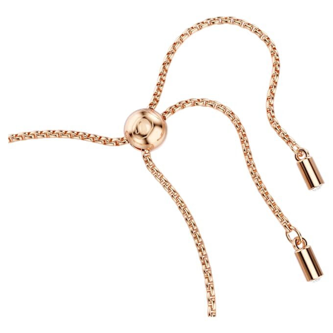 Pulseras Imber con cristales redondos de diferentes tallas, rosa, chapada en tono oro rosa Pulseras Imber con cristales redondos de diferentes tallas, rosa, chapada en tono oro rosa