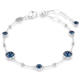 pulseras imber de corte redondo azul chapada en rodio 2 280x280 - Pulseras Imber de corte redondo, azul, chapada en rodio