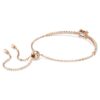Pulseras Matrix con cortes mixtos, blancas, chapadas en tono oro rosa Pulseras Matrix con cortes mixtos, blancas, chapadas en tono oro rosa