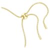Pulseras Matrix, corte redondo, blanca, chapada en tono dorado Pulseras Matrix, corte redondo, blanca, chapada en tono dorado
