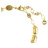Pulseras Millenia con cristales de corte octogonal, color caramelo, chapada en tono dorado Pulseras Millenia con cristales de corte octogonal, color caramelo, chapada en tono dorado