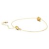 Pulseras octogonales con diamantes cultivados en laboratorio (0,5 quilates en total), forma octogonal, oro amarillo de 14 quilates Pulseras octogonales con diamantes cultivados en laboratorio (0,5 quilates en total), forma octogonal, oro amarillo de 14 quilates
