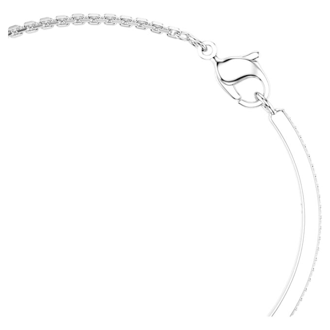 Pulseras «Serpiente» con cortes variados, Año de la Serpiente, blanca, chapada en rodio Pulseras «Serpiente» con cortes variados, Año de la Serpiente, blanca, chapada en rodio