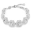 Pulseras «Una Angelic» blancas, chapadas en rodio Pulseras «Una Angelic» blancas, chapadas en rodio