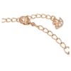 Pulseras Una, corte redondo, forma ovalada, blanca, chapada en tono oro rosa Pulseras Una, corte redondo, forma ovalada, blanca, chapada en tono oro rosa