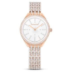 Reloj Attract de fabricación suiza, brazalete metálico, tono oro rosa, acabado en tono oro rosa Reloj Attract de fabricación suiza, brazalete metálico, tono oro rosa, acabado en tono oro rosa