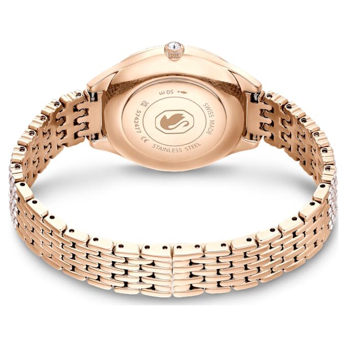 Reloj Attract de fabricación suiza, brazalete metálico, tono oro rosa, acabado en tono oro rosa Reloj Attract de fabricación suiza, brazalete metálico, tono oro rosa, acabado en tono oro rosa