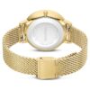 Reloj Clarica de fabricación suiza, brazalete metálico, tono dorado, acabado dorado Reloj Clarica de fabricación suiza, brazalete metálico, tono dorado, acabado dorado