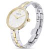 Reloj Cosmopolitan de fabricación suiza, pulsera metálica, tono plateado, acabado en metales combinados Reloj Cosmopolitan de fabricación suiza, pulsera metálica, tono plateado, acabado en metales combinados