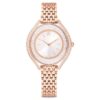 Reloj Crystalline Aura de fabricación suiza, brazalete metálico, tono oro rosa, acabado en tono oro rosa Reloj Crystalline Aura de fabricación suiza, brazalete metálico, tono oro rosa, acabado en tono oro rosa