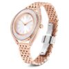Reloj Crystalline Aura de fabricación suiza, brazalete metálico, tono oro rosa, acabado en tono oro rosa Reloj Crystalline Aura de fabricación suiza, brazalete metálico, tono oro rosa, acabado en tono oro rosa