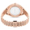 Reloj Crystalline Aura de fabricación suiza, brazalete metálico, tono oro rosa, acabado en tono oro rosa Reloj Crystalline Aura de fabricación suiza, brazalete metálico, tono oro rosa, acabado en tono oro rosa