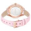 Reloj Crystalline Aura de fabricación suiza, correa de piel, rosa, acabado en tono oro rosa Reloj Crystalline Aura de fabricación suiza, correa de piel, rosa, acabado en tono oro rosa