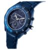 Reloj Dextera Chrono de 39 mm, fabricado en Suiza, brazalete metálico, azul, acabado azul Reloj Dextera Chrono de 39 mm, fabricado en Suiza, brazalete metálico, azul, acabado azul