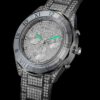 Reloj Dextera Lux de fabricación suiza, brazalete metálico, tono plateado, acero inoxidable Reloj Dextera Lux de fabricación suiza, brazalete metálico, tono plateado, acero inoxidable