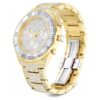 Reloj Dextera Lux de fabricación suiza, pulsera metálica, tono dorado, acabado dorado Reloj Dextera Lux de fabricación suiza, pulsera metálica, tono dorado, acabado dorado