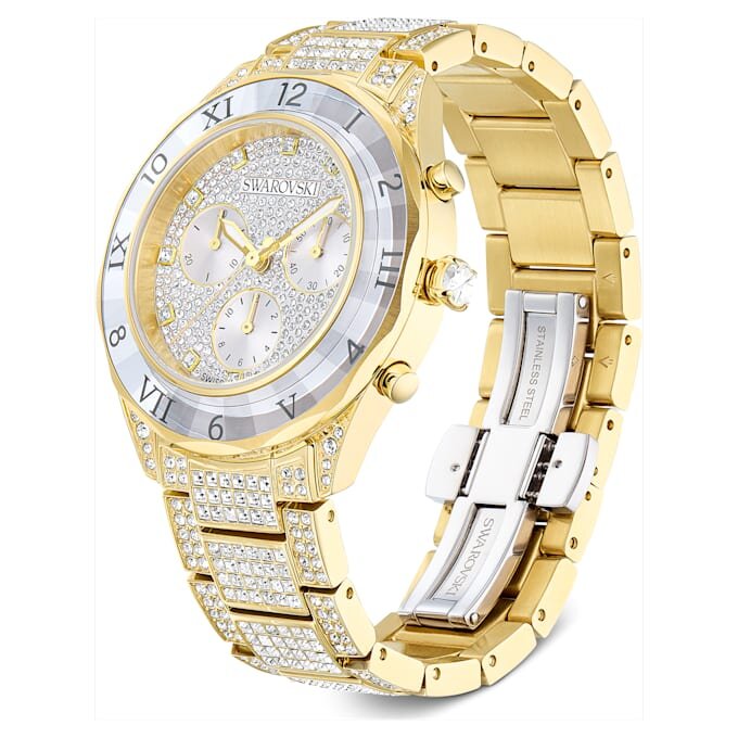 Reloj Dextera Lux de fabricación suiza, pulsera metálica, tono dorado, acabado dorado Reloj Dextera Lux de fabricación suiza, pulsera metálica, tono dorado, acabado dorado
