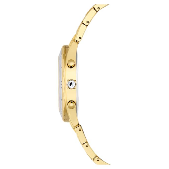 Reloj Dextera Lux de fabricación suiza, pulsera metálica, tono dorado, acabado dorado Reloj Dextera Lux de fabricación suiza, pulsera metálica, tono dorado, acabado dorado