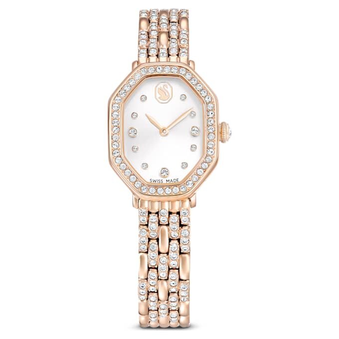 Reloj Dextera Octagon «Swiss Made», brazalete metálico, tono dorado, acabado en tono oro rosa Reloj Dextera Octagon «Swiss Made», brazalete metálico, tono dorado, acabado en tono oro rosa