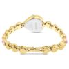 Reloj Idyllia Heart con pulsera de cristal, rosa, acabado dorado Reloj Idyllia Heart con pulsera de cristal, rosa, acabado dorado