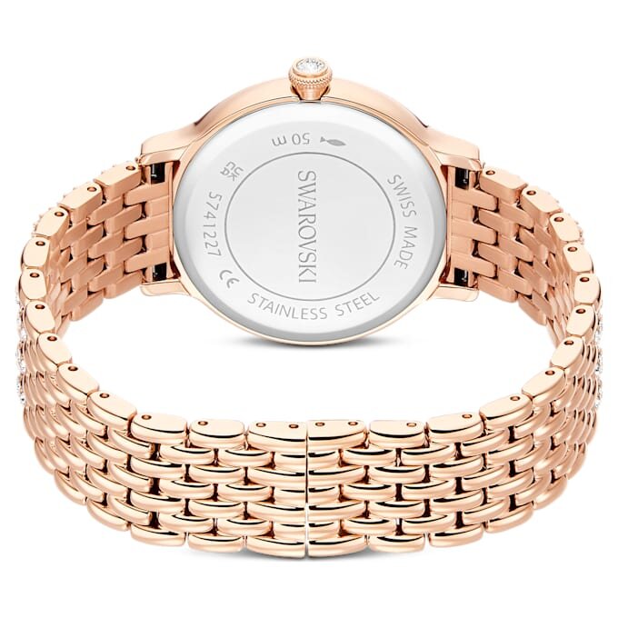 Reloj Imber de fabricación suiza, brazalete metálico, tono oro rosa, acabado en tono oro rosa Reloj Imber de fabricación suiza, brazalete metálico, tono oro rosa, acabado en tono oro rosa