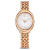 Reloj Imber Oval de fabricación suiza, pulsera metálica, tono dorado, acabado en tono oro rosa Reloj Imber Oval de fabricación suiza, pulsera metálica, tono dorado, acabado en tono oro rosa